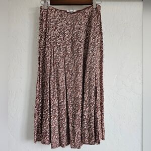 Madewell midi skirt